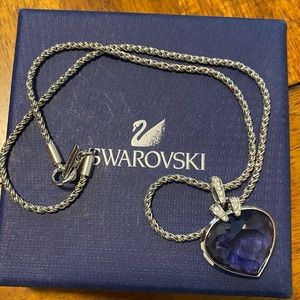 Swarovski Purple Heart Necklace 💜